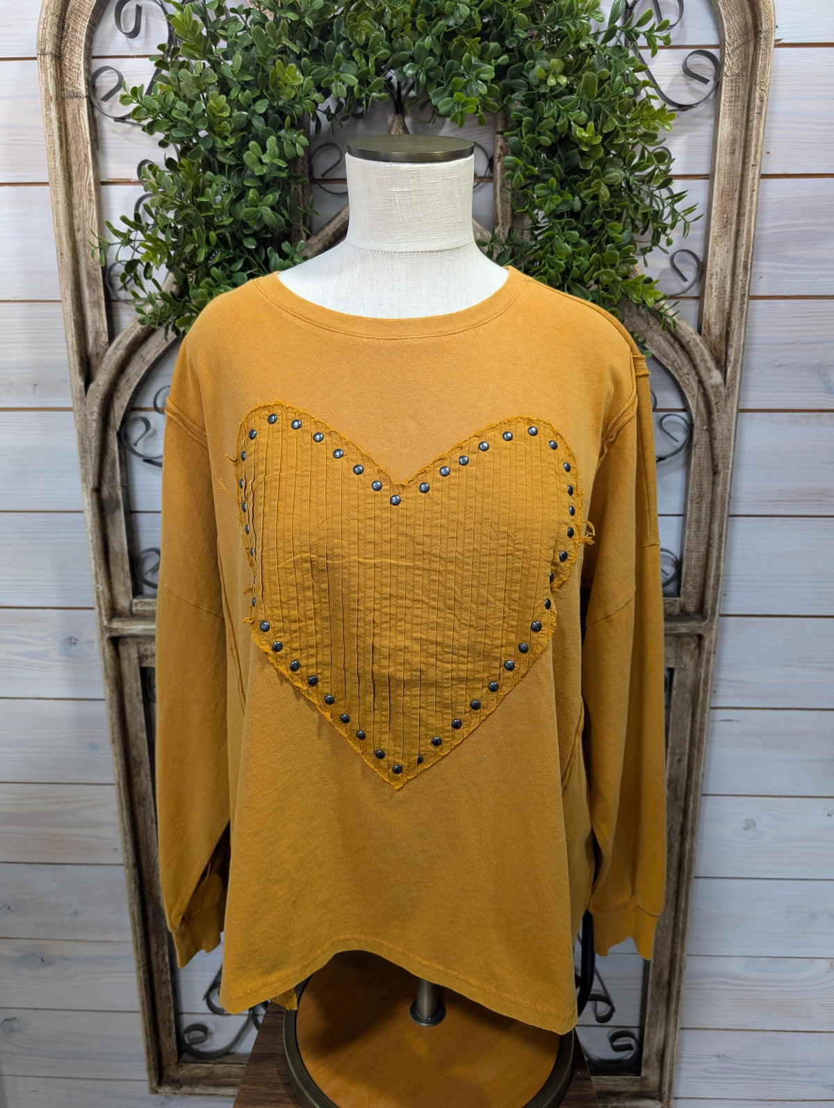Heart Patch Top