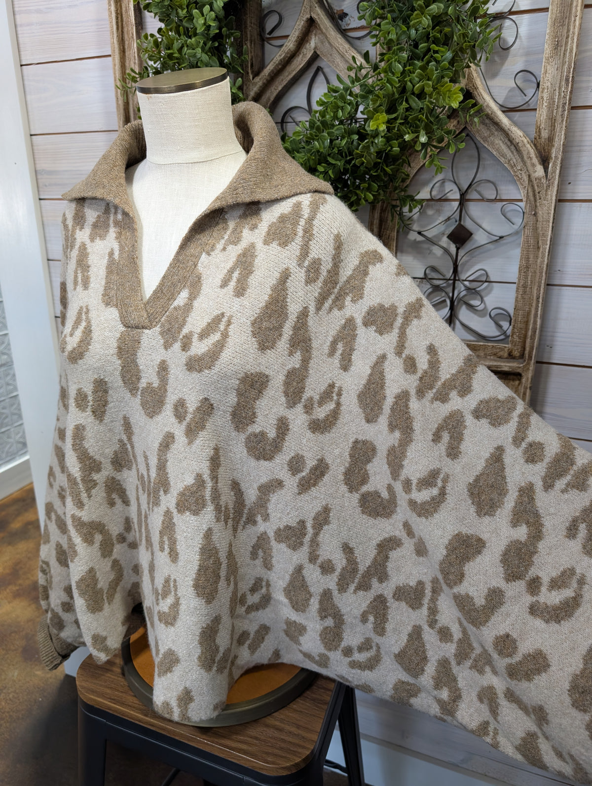 leopard sweater