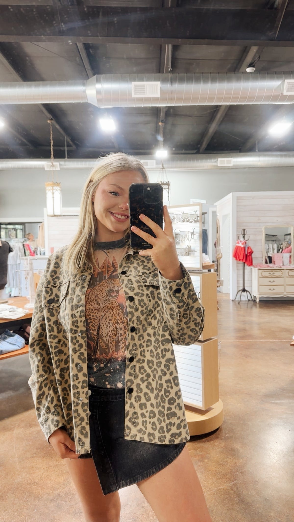 Leopard Print Shacket