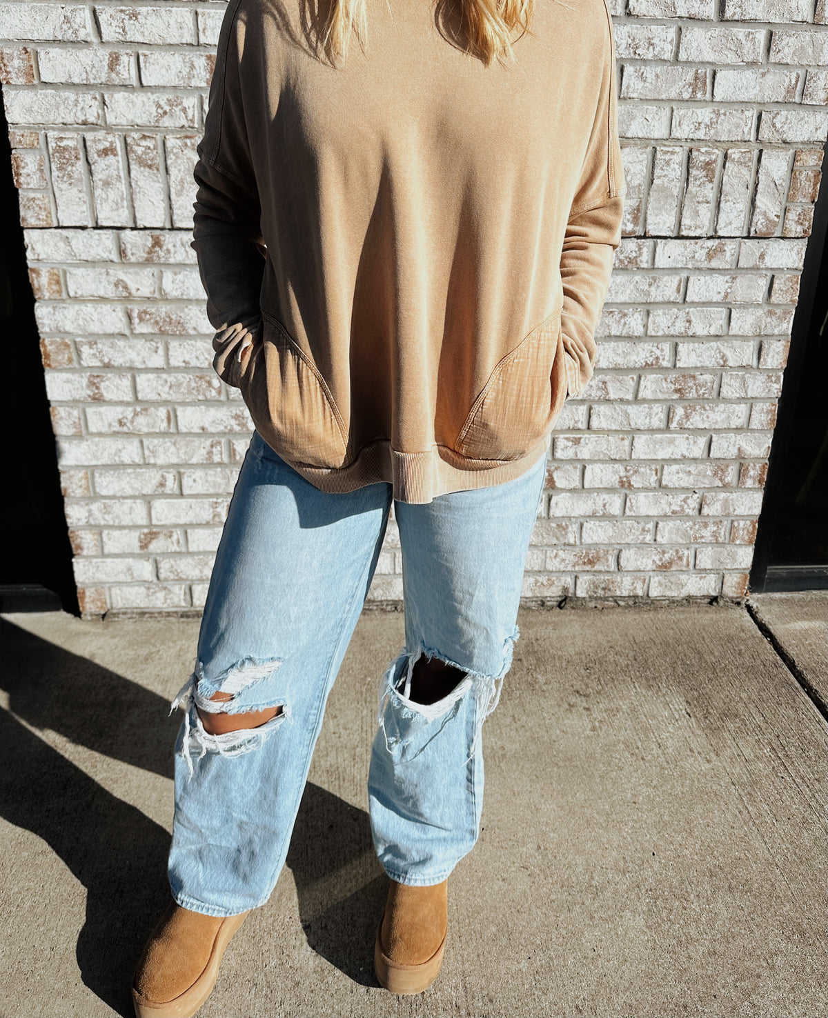 Mineral Washed Sweatshirt