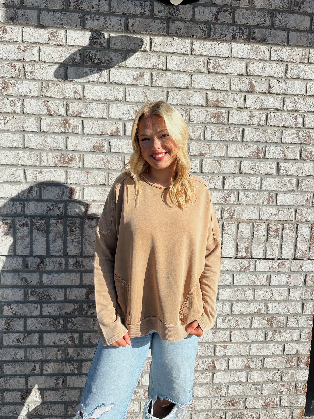 Mineral Washed Sweatshirt