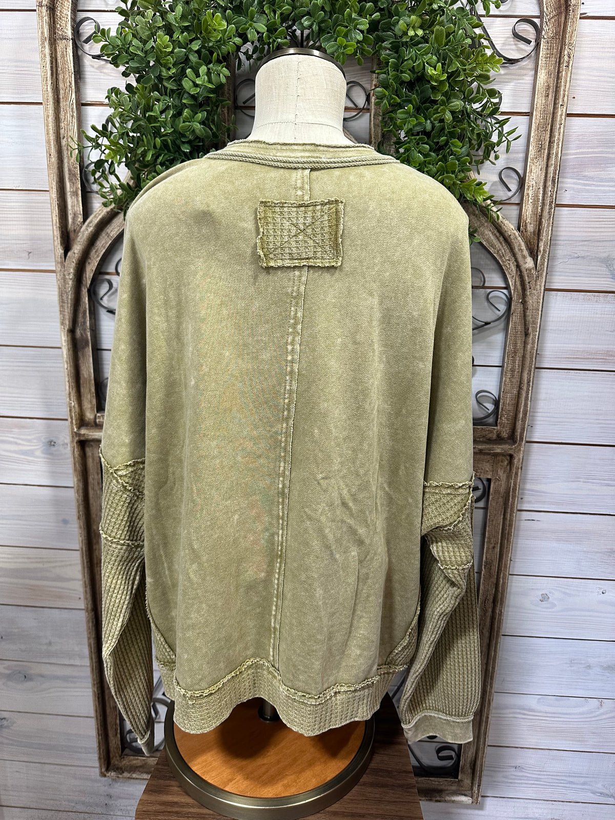 Terry Knit Top Plus