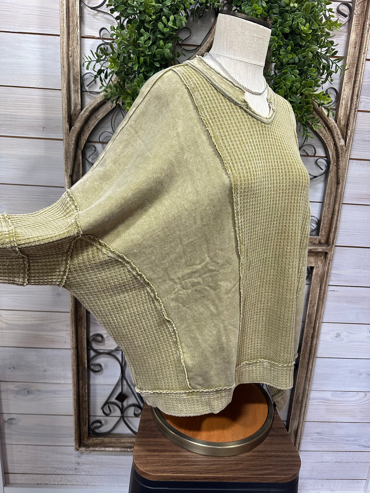 Terry Knit Top Plus