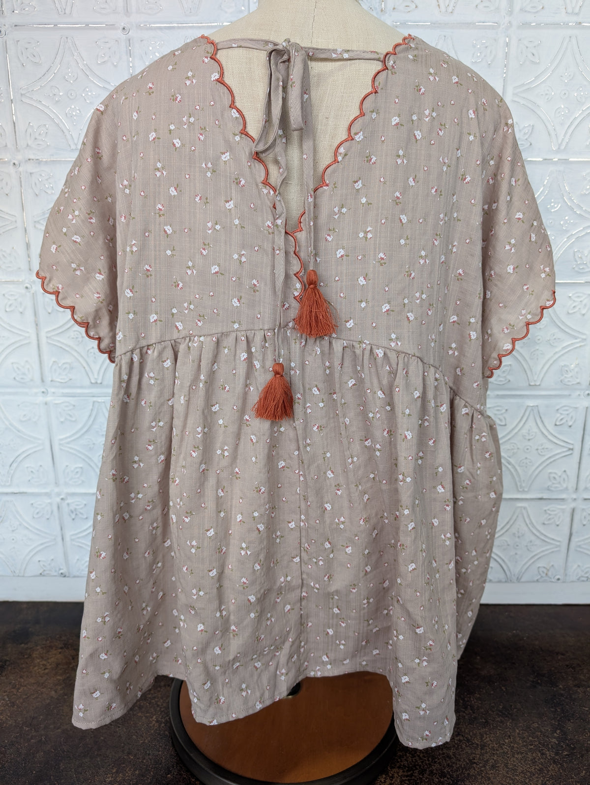 Embroidery Detailing Top