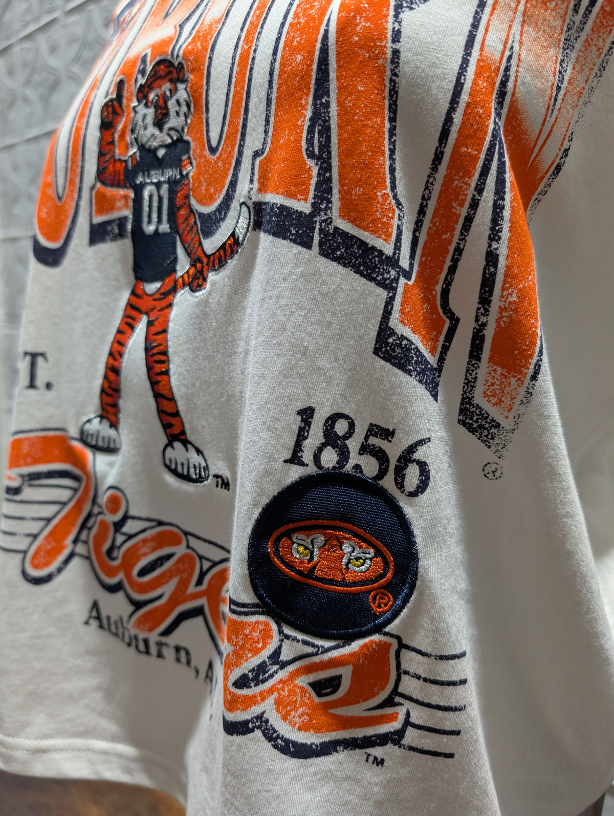 Auburn Semi Cropped Oversized Tee