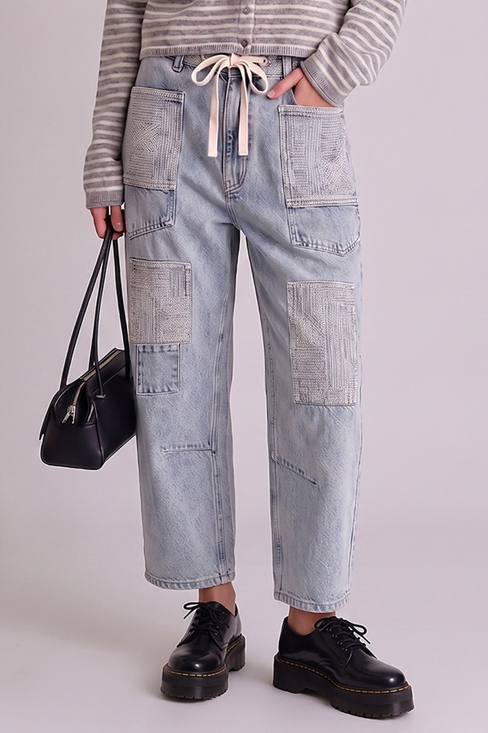 Roxie Denim Barrel Jean