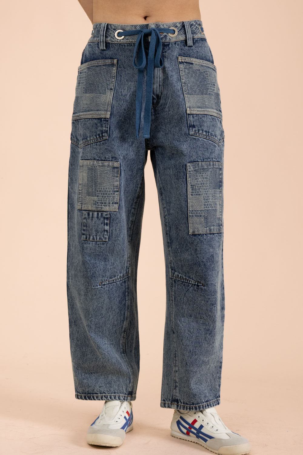 Roxie Denim Barrel Jean