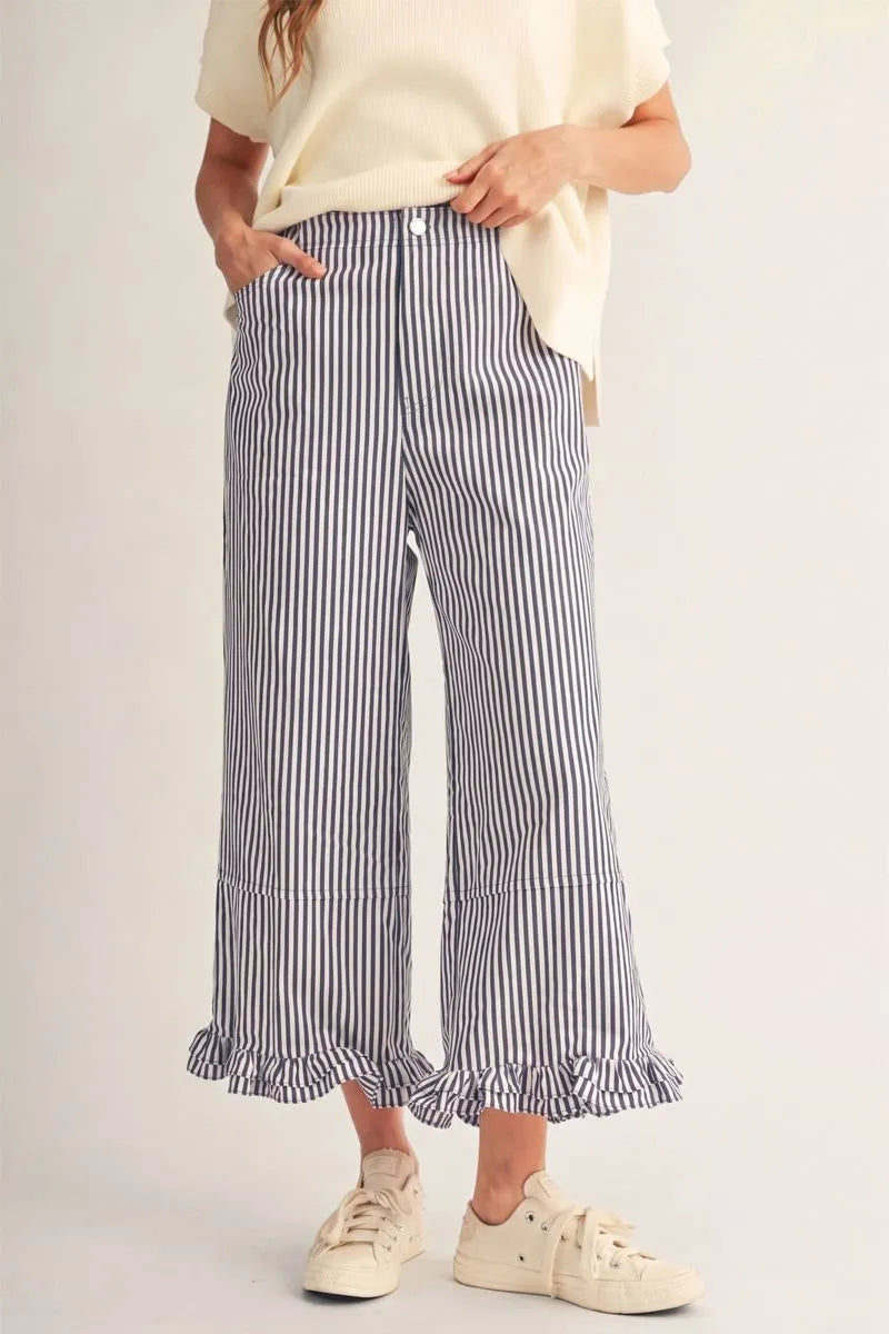 Ruffle Hem Pant