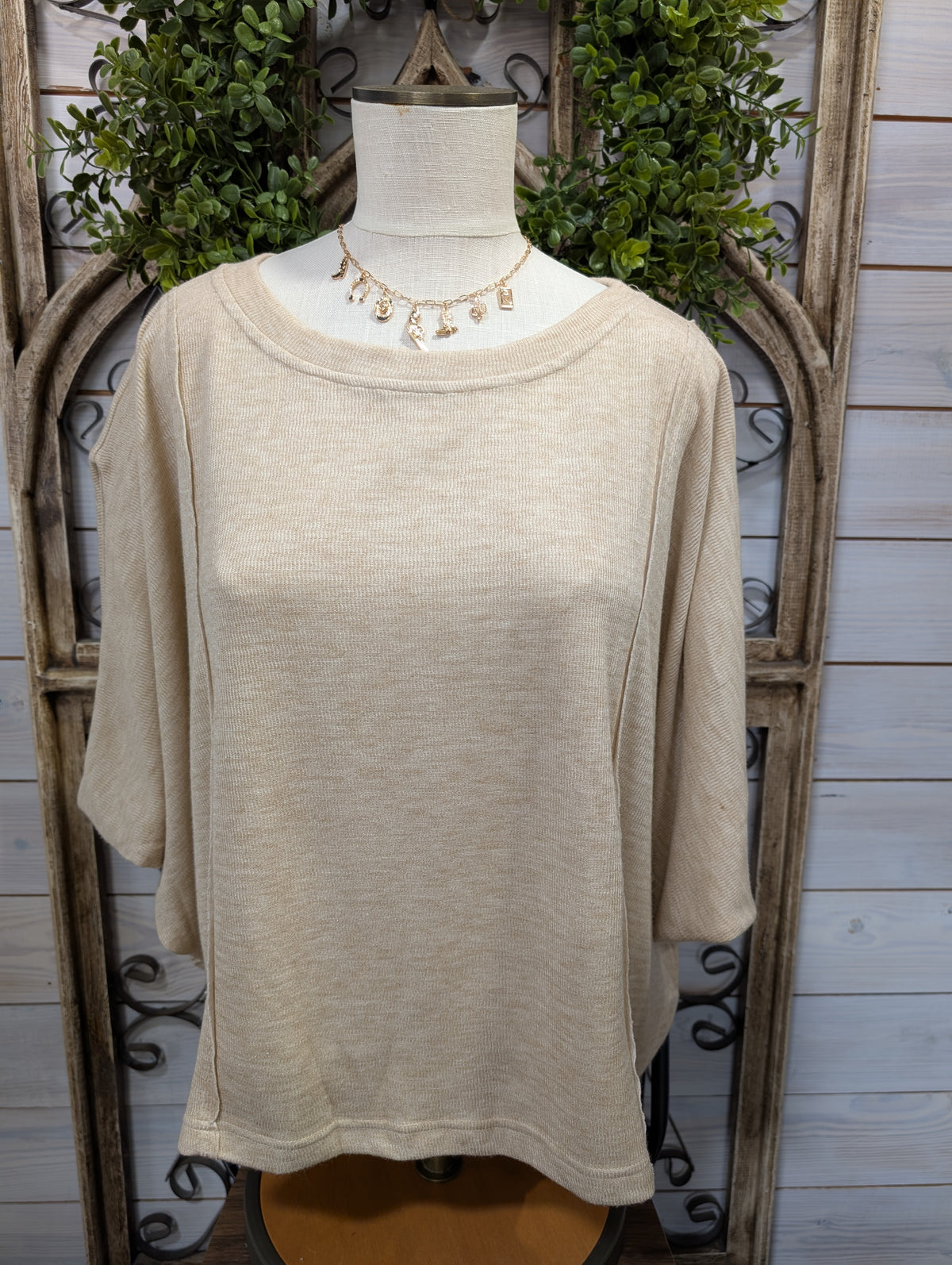 Soft Knit Pullover Top