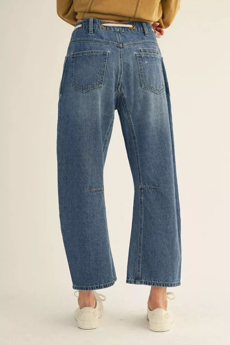 Washed Denim Barrel