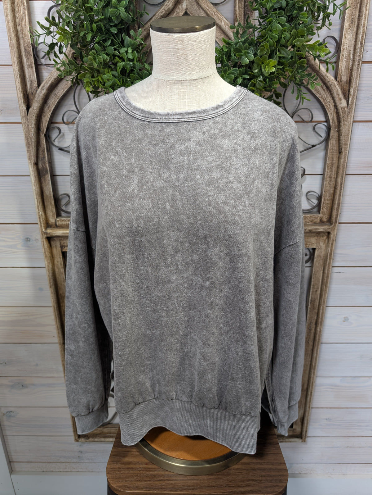 Washed Side Slit LS top